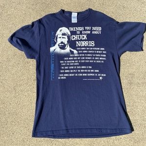 Chuck Norris tshirt vintage!